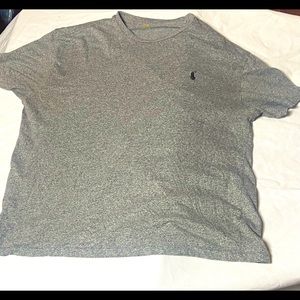 Gray polo t shirt